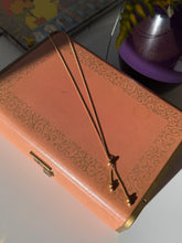 Load image into Gallery viewer, Vintage UnoAErre 18k Gold Ball Chain Lariat Necklace 18”
