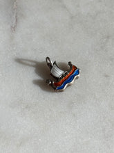 Load image into Gallery viewer, Enamel Ship Charm Sterling Silver
