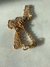 Load image into Gallery viewer, Forstner 10k Gold Watch Chain Choker Necklace 13.75”
