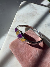 Load image into Gallery viewer, Vintage Mexico Sterling Silver Bangle Bracelet 7.5”
