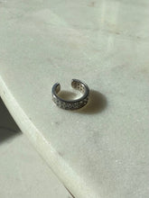 Load image into Gallery viewer, Solid Sterling Silver CZ Ear Cuff
