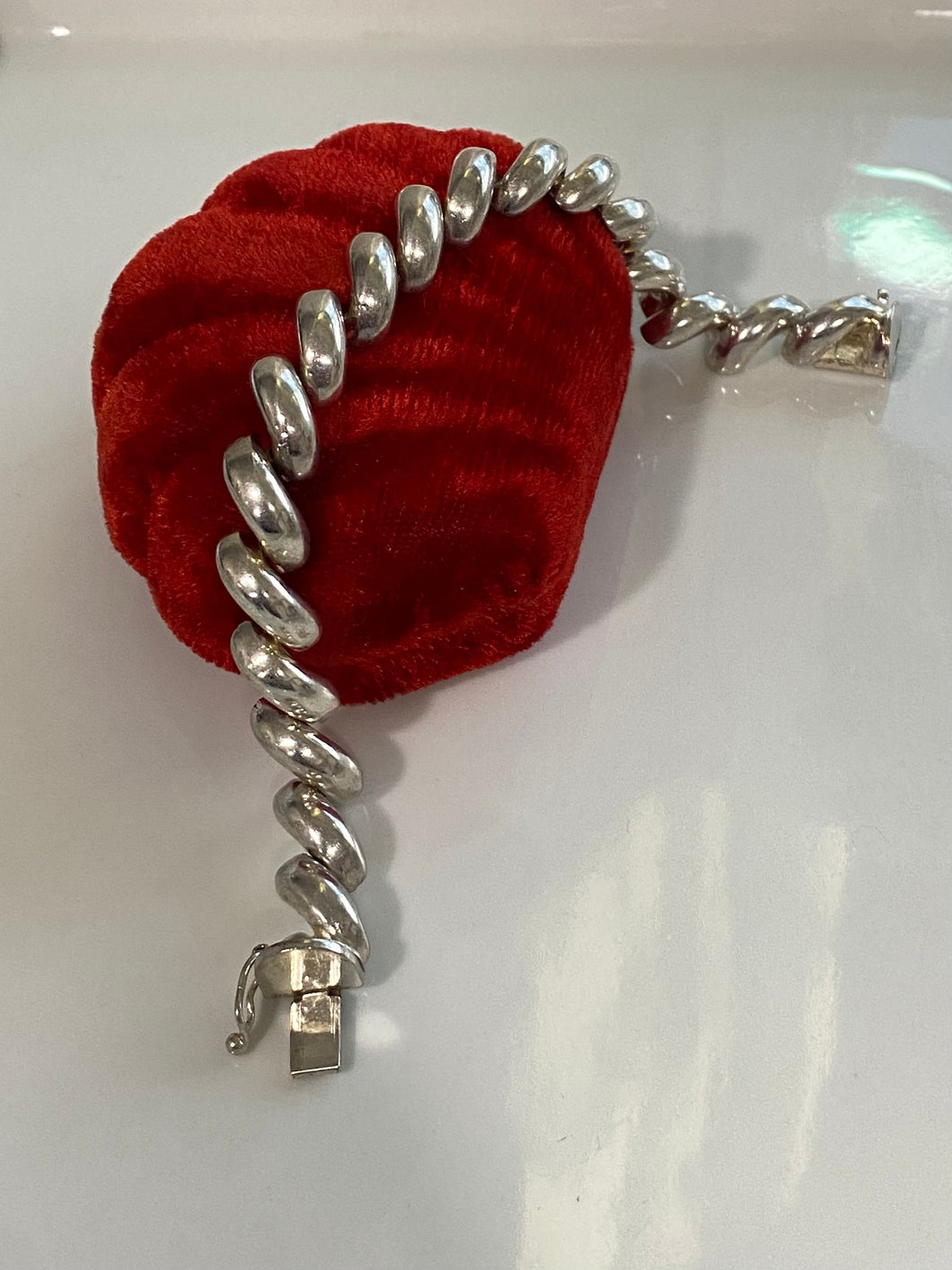 San Marco Sterling Silver Chunky Bracelet