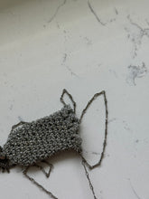 Load image into Gallery viewer, Vintage Wire Mesh Bag Necklace 32”

