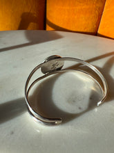 Load image into Gallery viewer, Sand Dollar Sterling Silver Cuff Bracelet
