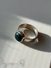 Load image into Gallery viewer, Vintage Bloodstone Sterling Silver Ring Size 10
