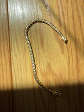 Load image into Gallery viewer, Gold Vermeil CZ Tennis Bracelet

