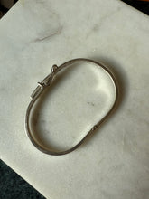 Load image into Gallery viewer, Vintage Buckle Solid Sterling Cuff Bracelet
