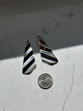 Load image into Gallery viewer, Modernist Vintage Sterling Silver Earrings
