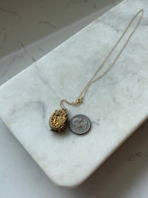 Load image into Gallery viewer, Vintage Perfume Locket Necklace 18”

