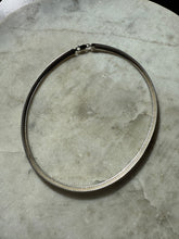 Load image into Gallery viewer, Italian Omega Sterling Silver 17”
