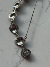 Load image into Gallery viewer, Marcasite Rose Sterling Silver Bracelet
