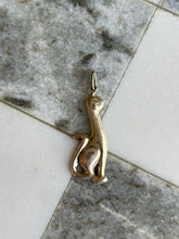 Load image into Gallery viewer, Cat Pendant Sterling Silver

