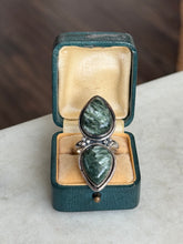 Load image into Gallery viewer, Seraphinite Sterling Silver Ring Size 6

