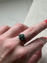 Load image into Gallery viewer, Vintage Sterling Silver Turquoise Ring Size 7
