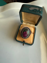 Load image into Gallery viewer, Ruby Zoisite Sterling Silver Ring
