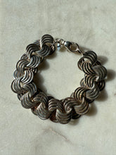 Load image into Gallery viewer, Chunky Sterling Silver Bracelet 7.5”
