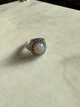 Load image into Gallery viewer, Vintage Opal Sterling Silver Ring Size 6

