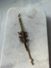 Load image into Gallery viewer, Vintage Gold Plated Fringe Bracelet
