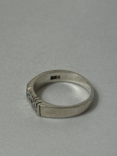 Load image into Gallery viewer, Vintage BECKY Spellout Sterling Ring Size 9.5
