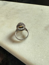Load image into Gallery viewer, Vintage Opal Sterling Silver Ring Size 6
