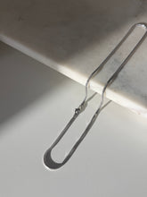 Load image into Gallery viewer, Vintage Italian Sterling Silver Snake Chain 18”
