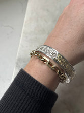 Load image into Gallery viewer, Kuuipo Sterling Silver Two-Tone Cuff Bracelet
