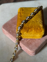 Load image into Gallery viewer, Vintage Solid 18k Yellow Gold 2.0ctw Natural Diamond Bracelet
