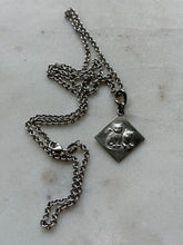 Load image into Gallery viewer, Vintage Cat Charm Necklace 20”

