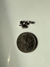 Load image into Gallery viewer, Three-Leaf Clover Sterling Silver Charm
