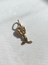 Load image into Gallery viewer, Tweety Bird Vintage 10k Gold Pendant
