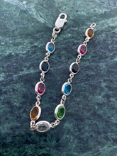 Load image into Gallery viewer, Milor Italy Colorful Sterling Silver Bracelet
