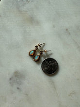 Load image into Gallery viewer, Opal 14k Gold Push Back Dangle Earrings
