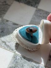 Load image into Gallery viewer, Vintage Agate Sterling Silver Ring Size 4.25
