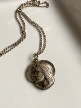 Load image into Gallery viewer, Jesus 3D Sterling Silver Necklace
