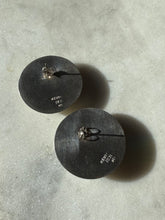 Load image into Gallery viewer, Vintage Chunky Ribbed Heart Post Back Earrings
