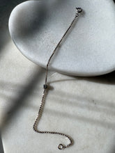 Load image into Gallery viewer, Vintage Dainty Bezel Micro Box Chain Bracelet 6.75”
