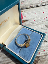 Load image into Gallery viewer, Opal Sterling Silver Ring Size 8.25
