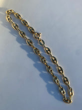 Load image into Gallery viewer, Mariner Link Vintage Italian 14k Yellow Gold Bracelet
