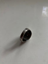 Load image into Gallery viewer, CZ Solid Backed Sterling Silver Signet Ring
