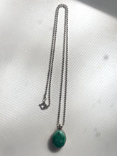 Load image into Gallery viewer, Turquoise Vintage Sterling Silver Necklace
