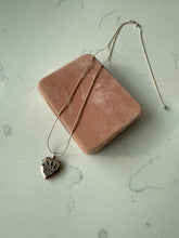 Load image into Gallery viewer, Vintage Sterling Silver Heart Locket Necklace

