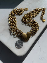 Load image into Gallery viewer, Vintage Givenchy Heart Necklace
