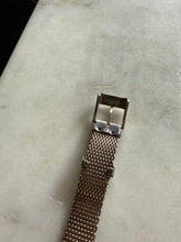 Load image into Gallery viewer, Mesh Buckle Sterling Silver Bracelet 6”-7”
