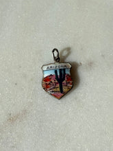 Load image into Gallery viewer, Enamel Arizona Sterling Silver Charm
