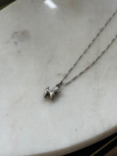 Load image into Gallery viewer, Vintage Sterling Silver Dog Necklace 15”
