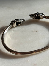 Load image into Gallery viewer, Wolves Solid Sterling Cuff Bracelet
