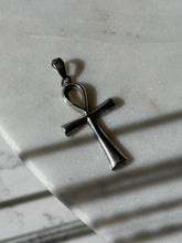 Load image into Gallery viewer, Sterling Silver Ankh Pendant
