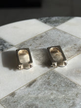 Load image into Gallery viewer, Modernist Sterling Silver Earrings
