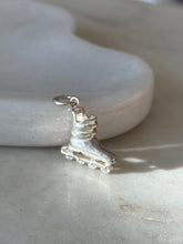 Load image into Gallery viewer, Vintage Rollerblade Sterling Silver Pendant
