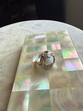Load image into Gallery viewer, Vintage Pearl Sterling Silver Ring
